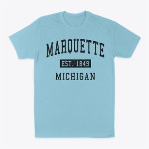 Marquette Michigan Classic Established Classic Dad T-Shirt