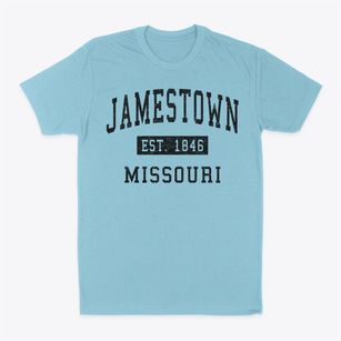 Jamestown Missouri Classic Established Classic Dad T-Shirt