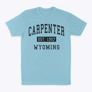 Carpenter Wyoming Classic Established Classic Dad T-Shirt