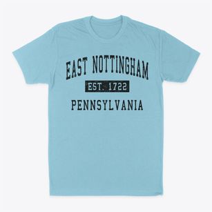 East Nottingham Pennsylvania Classic Established Classic Dad T-Shirt
