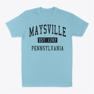 Maysville Pennsylvania Classic Established Classic Dad T-Shirt