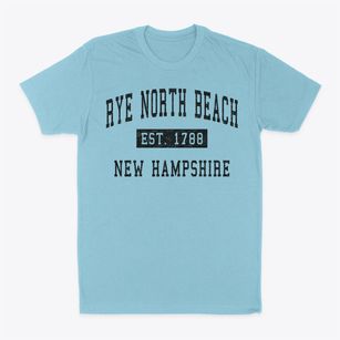 Rye North Beach New Hampshire Classic Established Classic Dad T-Shirt