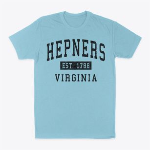 Hepners Virginia Classic Established Classic Dad T-Shirt