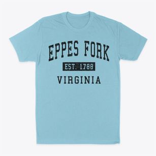 Eppes Fork Virginia Classic Established Classic Dad T-Shirt