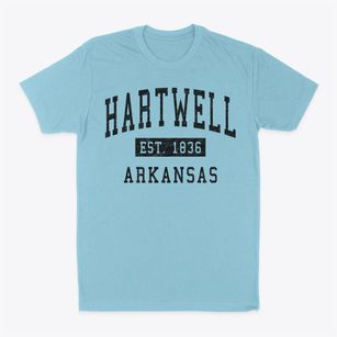 Hartwell Arkansas Classic Established Classic Dad T-Shirt
