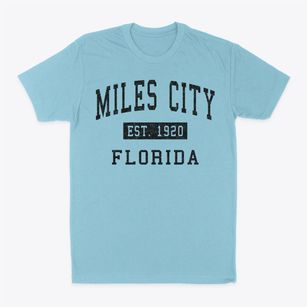 Miles City Florida Classic Established Classic Dad T-Shirt