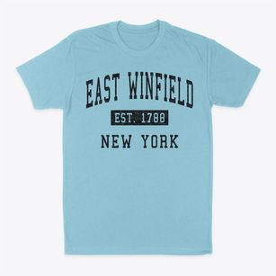 East Winfield New York Classic Established Classic Dad T-Shirt
