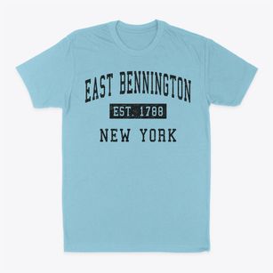 East Bennington New York Classic Established Classic Dad T-Shirt