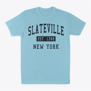 Slateville New York Classic Established Classic Dad T-Shirt