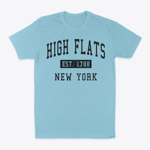 High Flats New York Classic Established Classic Dad T-Shirt