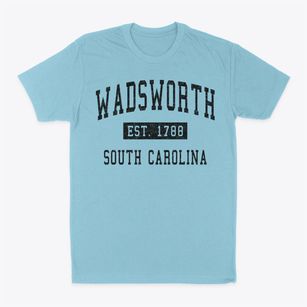 Wadsworth South Carolina Classic Established Classic Dad T-Shirt