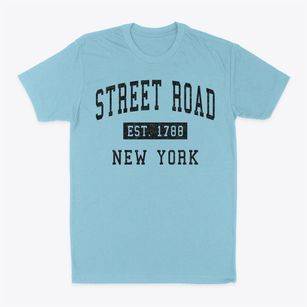 Street Road New York Classic Established Classic Dad T-Shirt
