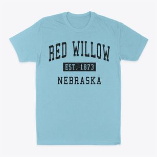 Red Willow Nebraska Classic Established Classic Dad T-Shirt