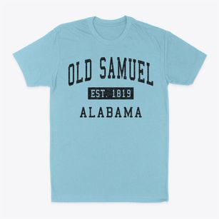 Old Samuel Alabama Classic Established Classic Dad T-Shirt
