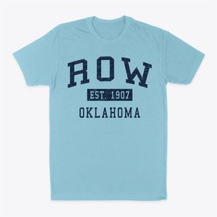 Row Oklahoma Classic Established Classic Dad T-Shirt