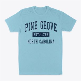 Pine Grove North Carolina Classic Established Classic Dad T-Shirt