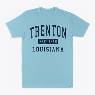 Trenton Louisiana Classic Established Classic Dad T-Shirt