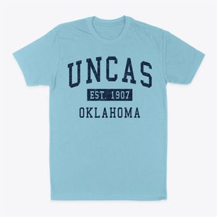 Uncas Oklahoma Classic Established Classic Dad T-Shirt