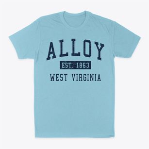 Alloy West Virginia Classic Established Classic Dad T-Shirt