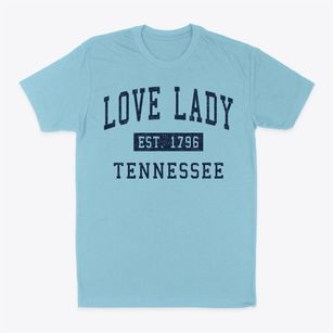 Love Lady Tennessee Classic Established Classic Dad T-Shirt