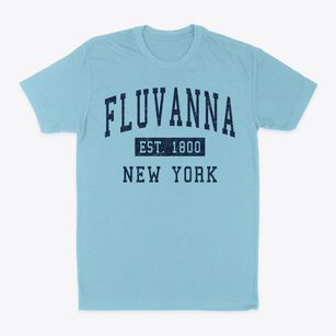 Fluvanna New York Classic Established Classic Dad T-Shirt