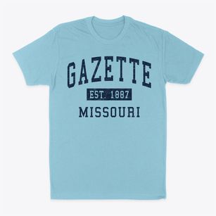Gazette Missouri Classic Established Classic Dad T-Shirt