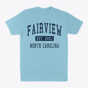 Fairview North Carolina Classic Established Classic Dad T-Shirt