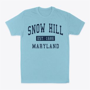 Snow Hill Maryland Classic Established Classic Dad T-Shirt