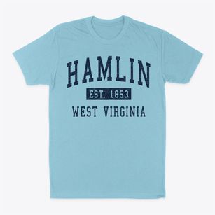 Hamlin West Virginia Classic Established Classic Dad T-Shirt