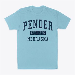 Pender Nebraska Classic Established Classic Dad T-Shirt