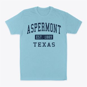 Aspermont Texas Classic Established Classic Dad T-Shirt