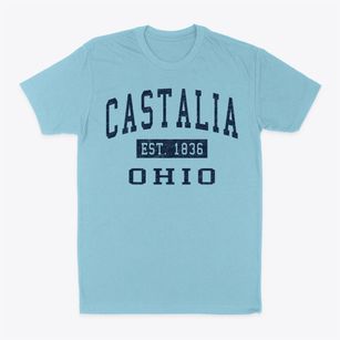 Castalia Ohio Classic Established Classic Dad T-Shirt