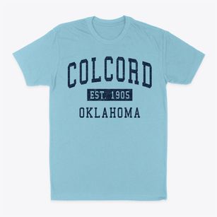 Colcord Oklahoma Classic Established Classic Dad T-Shirt