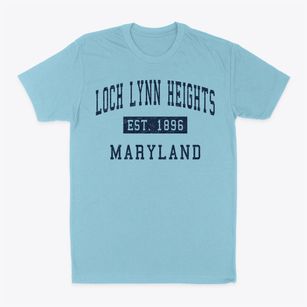 Loch Lynn Heights Maryland Classic Established Classic Dad T-Shirt