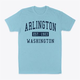 Arlington Washington Classic Established Classic Dad T-Shirt
