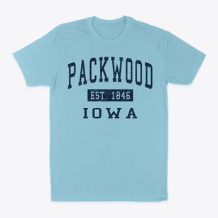 Packwood Iowa Classic Established Classic Dad T-Shirt