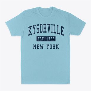 Kysorville New York Classic Established Classic Dad T-Shirt