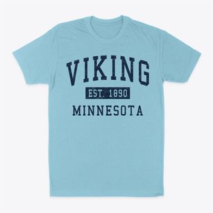 Viking Minnesota Classic Established Classic Dad T-Shirt