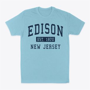 Edison New Jersey Classic Established Classic Dad T-Shirt