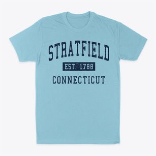 Stratfield Connecticut Classic Established Classic Dad T-Shirt