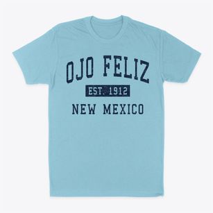 Ojo Feliz New Mexico Classic Established Classic Dad T-Shirt