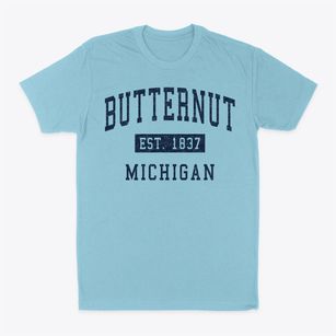Butternut Michigan Classic Established Classic Dad T-Shirt