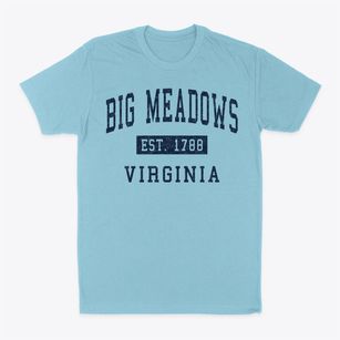 Big Meadows Virginia Classic Established Classic Dad T-Shirt