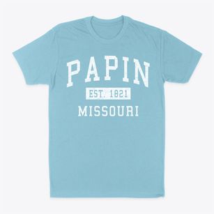 Papin Missouri Classic Established Classic Dad T-Shirt