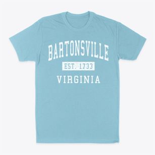 Bartonsville Virginia Classic Established Classic Dad T-Shirt