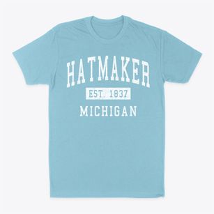 Hatmaker Michigan Classic Established Classic Dad T-Shirt