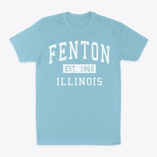Fenton Illinois Classic Established Classic Dad T-Shirt