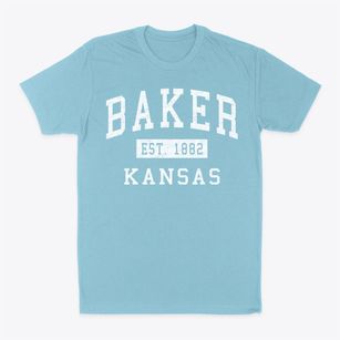 Baker Kansas Classic Established Classic Dad T-Shirt