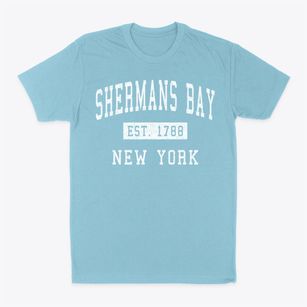 Shermans Bay New York Classic Established Classic Dad T-Shirt