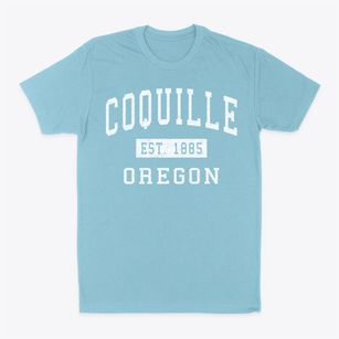 Coquille Oregon Classic Established Classic Dad T-Shirt